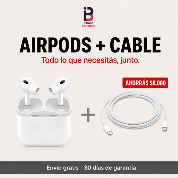Combo AirPods + Cable